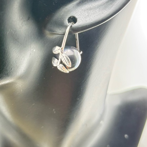 Annika Witt Sterling Silver Black Pearl Drop Earrings – Made in Bali 🖤 - Picture 10 of 10